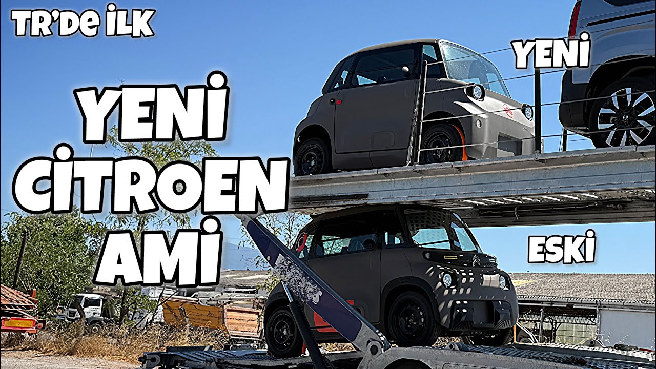 Yeni Citroen Ami Yolda Yakaladım Eski Yeni Farkları 