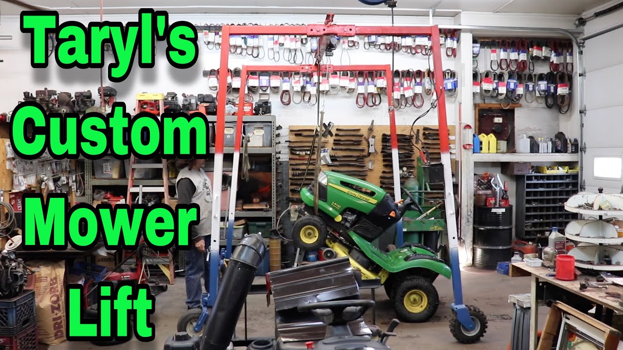 AMAZING $100 Mower Lift