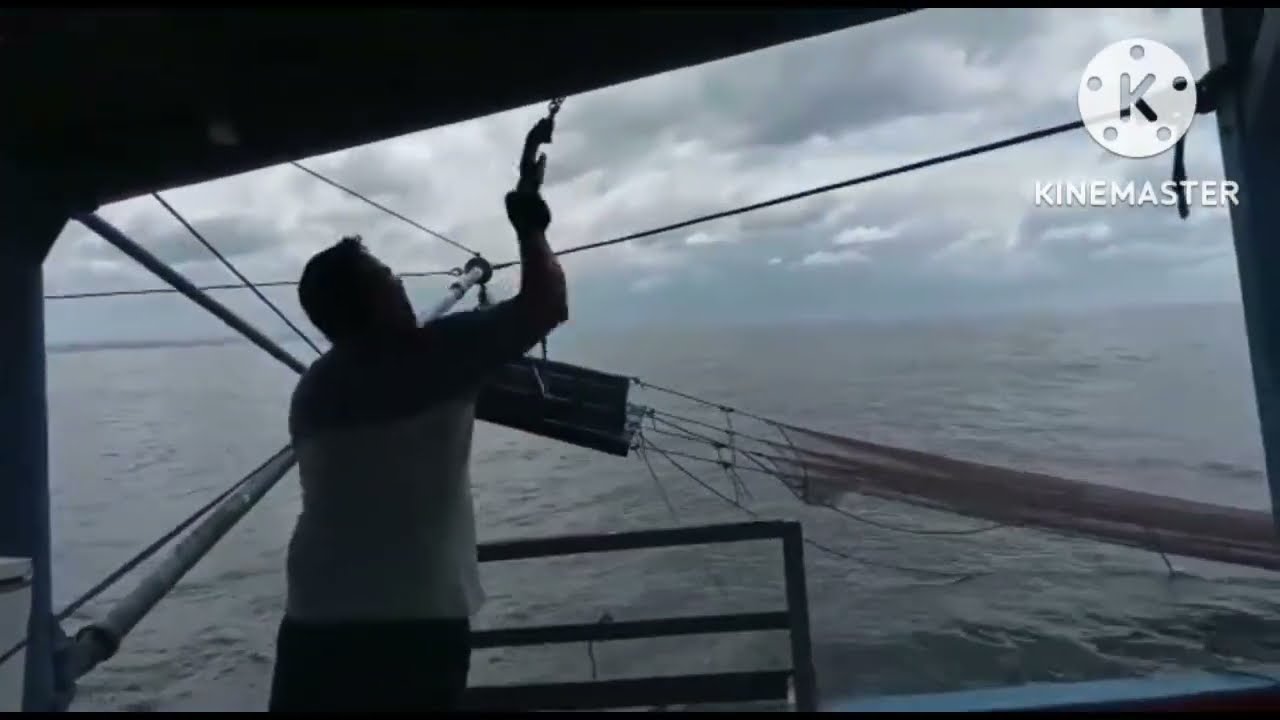 Pescaria Em alto Ma(Arrasto de Camarão ) 🐟🐟🐋