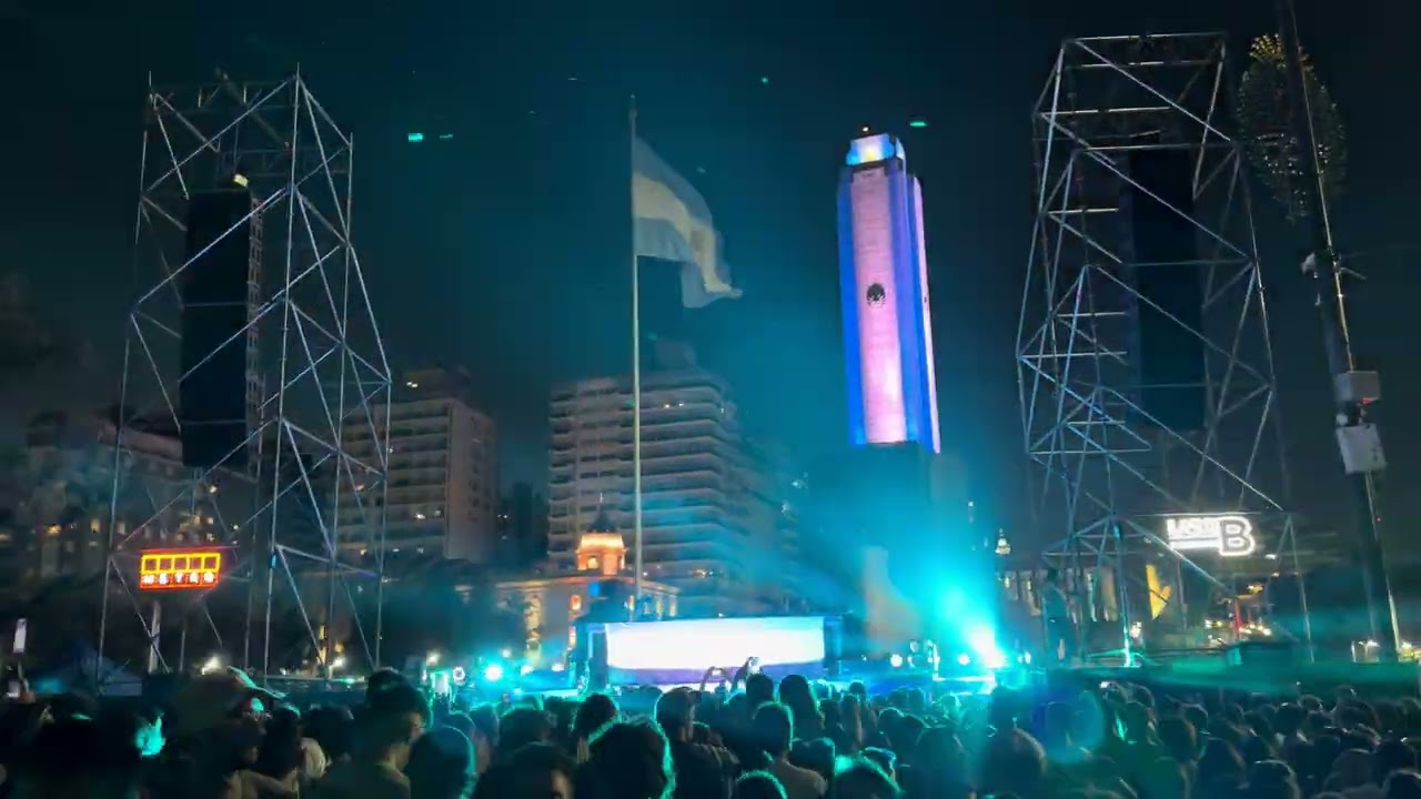 John Digweed Pop Up Monumento Nacional A la Bandera Rosario Argentina