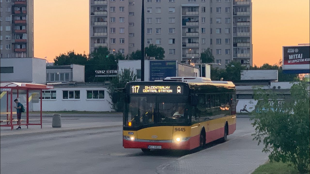 Solaris Urbino 12 III #9445 Arriva Warszawa [🚍117]
