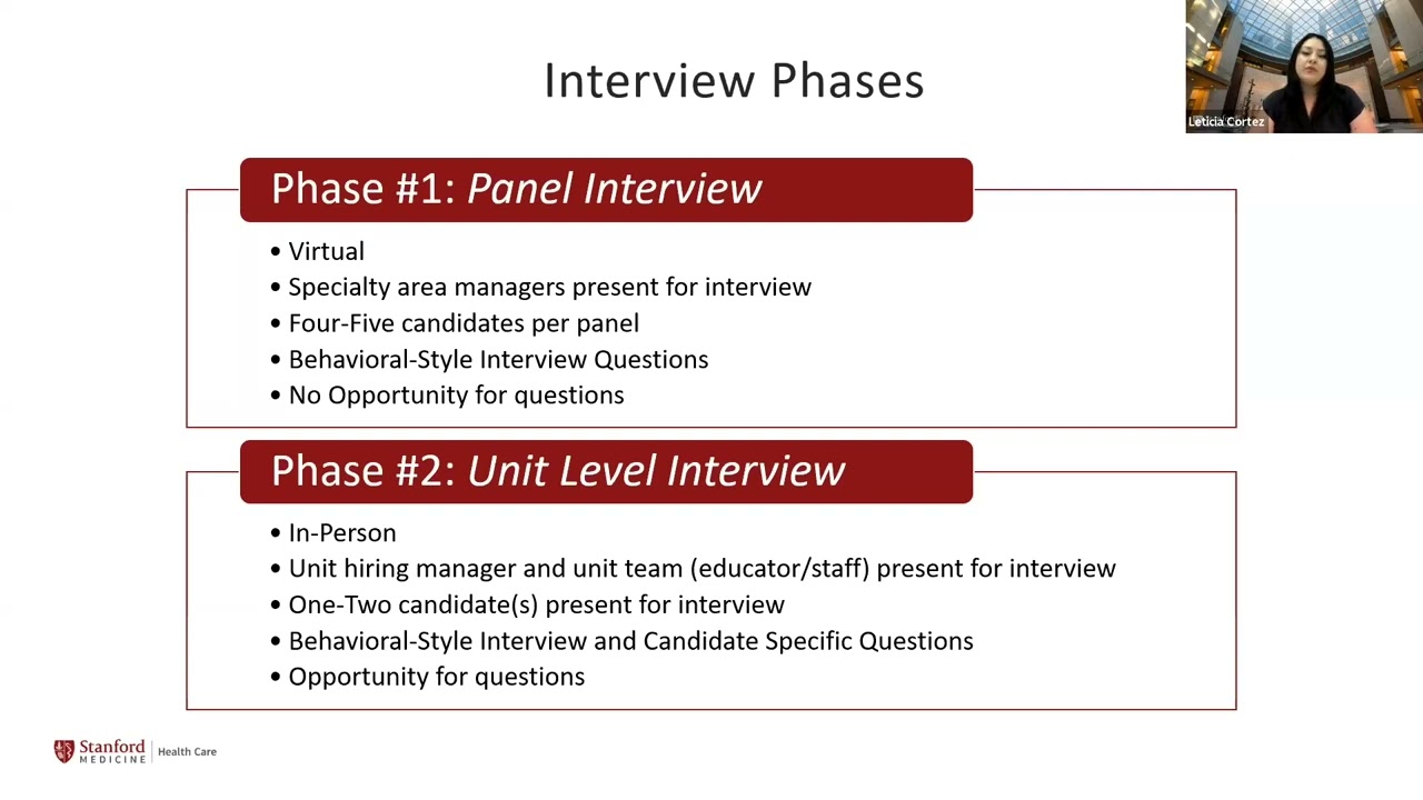 Stanford Nurse Residency Program Interview Prep Webinar | June 4th, 2025