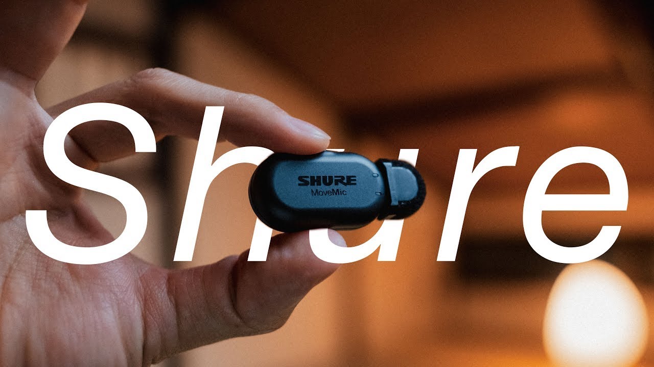 ピンマイク、乗り換えます。SHURE MoveMic クリップオン・ワイヤレスマイク【先行レビュー】
