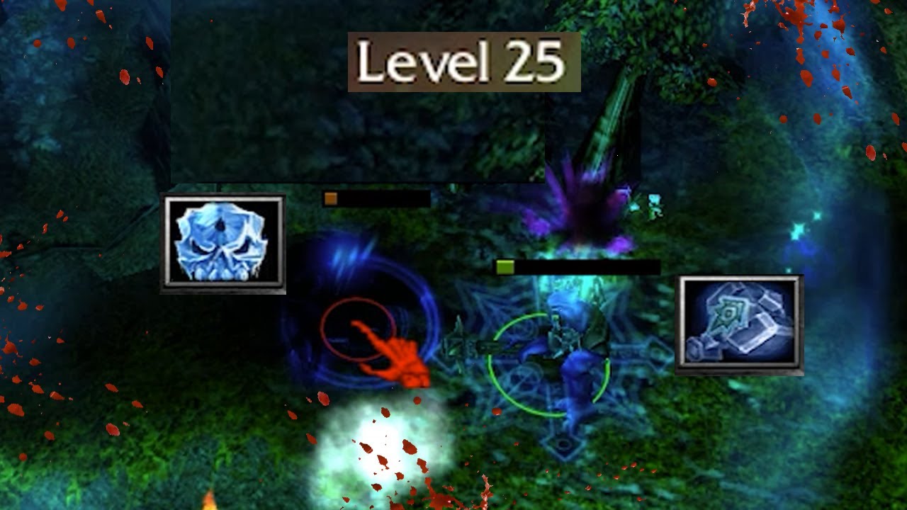 DOTA VOID vs SPECTRE (LEVEL 25 FIGHT = 300% ATTACK SPEED)