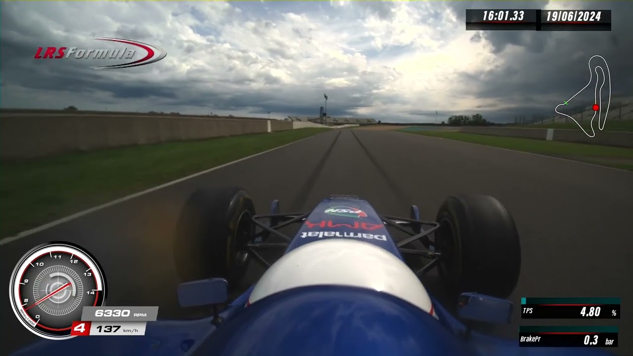 F1 Driving Experience - LRS Formula - by AMK Travels - ​Magny-Cours 06/24 Prost AP04 V8