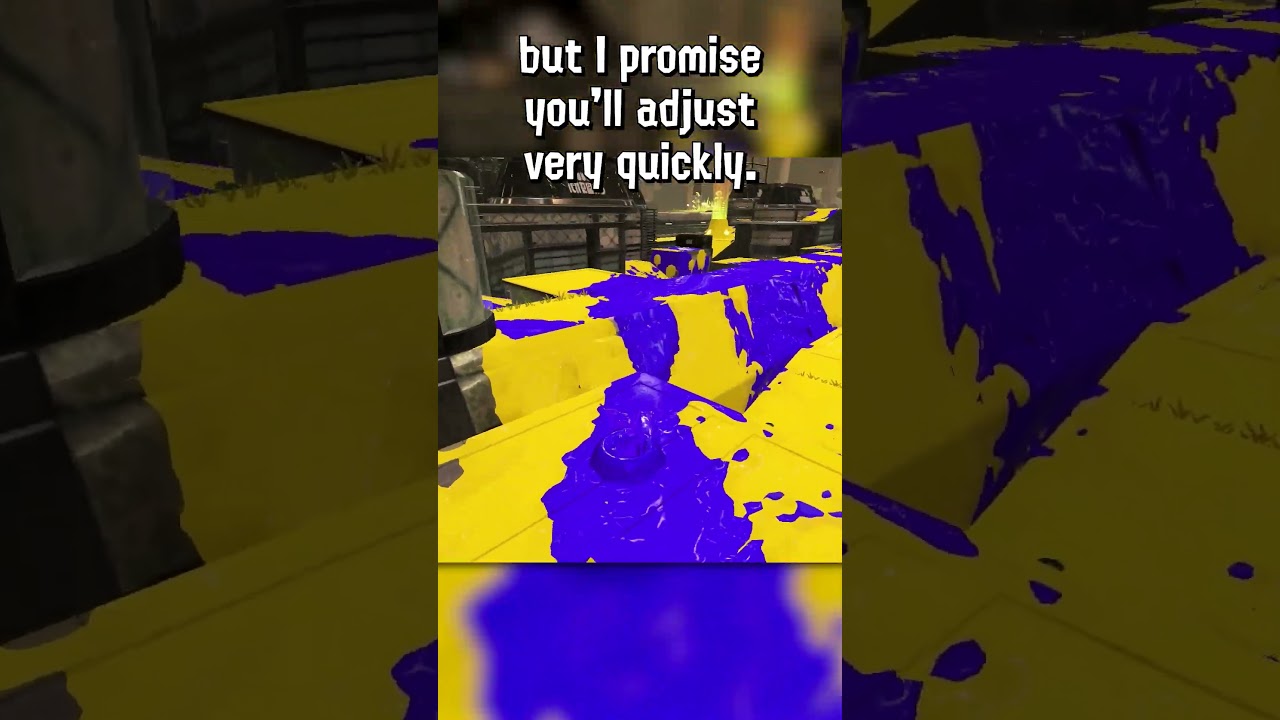 This Trick FIXED My Aim in Splatoon 3 #shorts