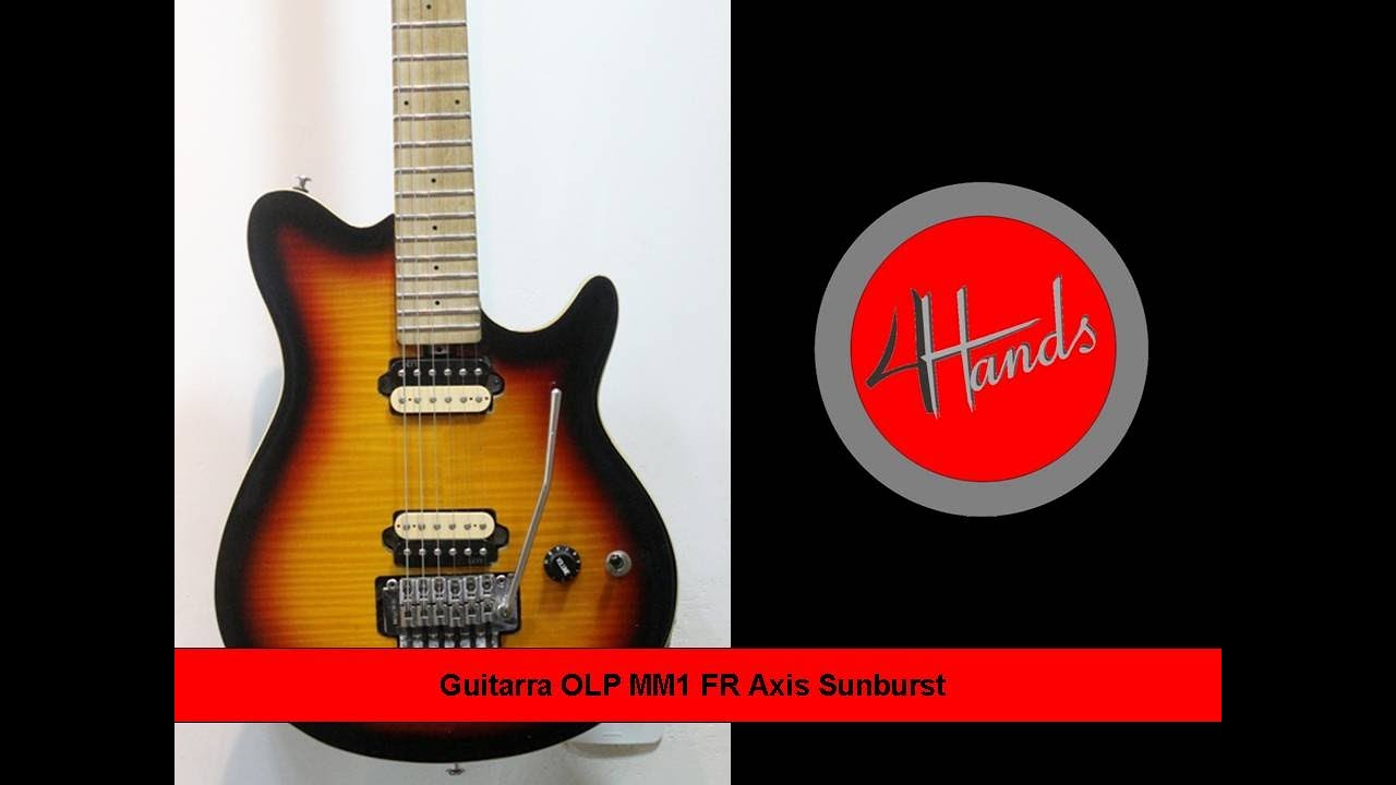 CONTEÚDO LIBERADO!!!!! D2: Guitarra OLP MM1 Axis