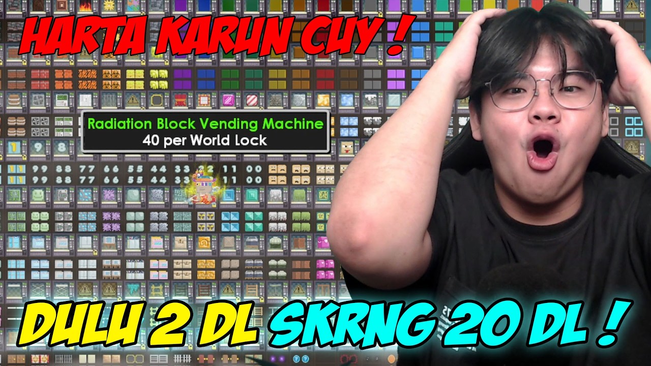 HARTA KARUN CUY !! BIG VEND TEMBUS WKKW - Growtopia Indonesia