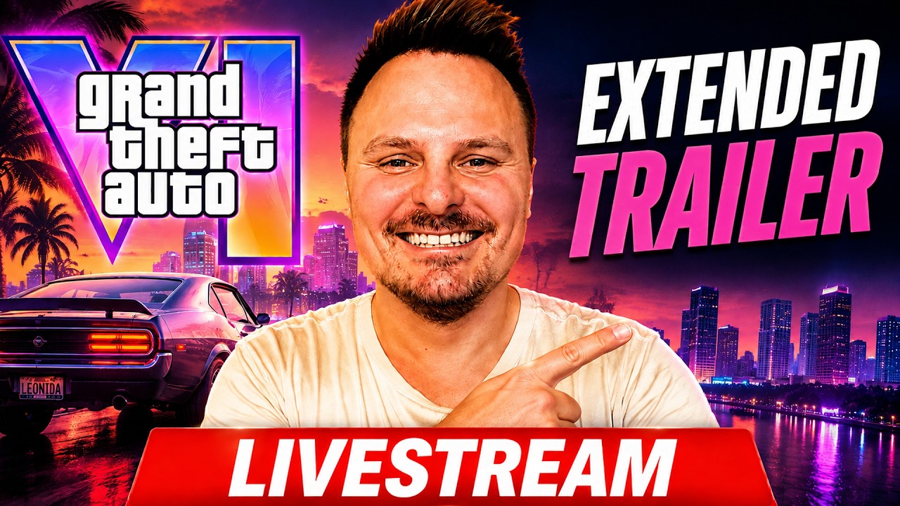 LIVE 🔴 GTA6 EXTENDED Trailer Reaction 🤯