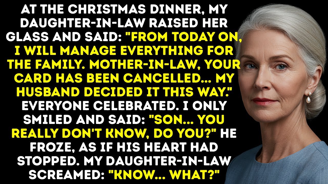 She Said SHE'D Control Christmas Dinner?! I Just Smiled At My Son: 