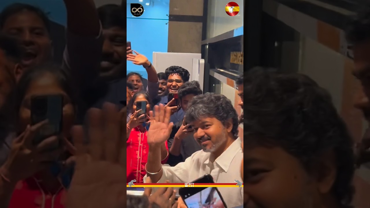 Thalapathy Vijay Exclusive Video🔥| TVK IT WING | Aadhav Arjuna | Jananayagan | Prestige Polygon
