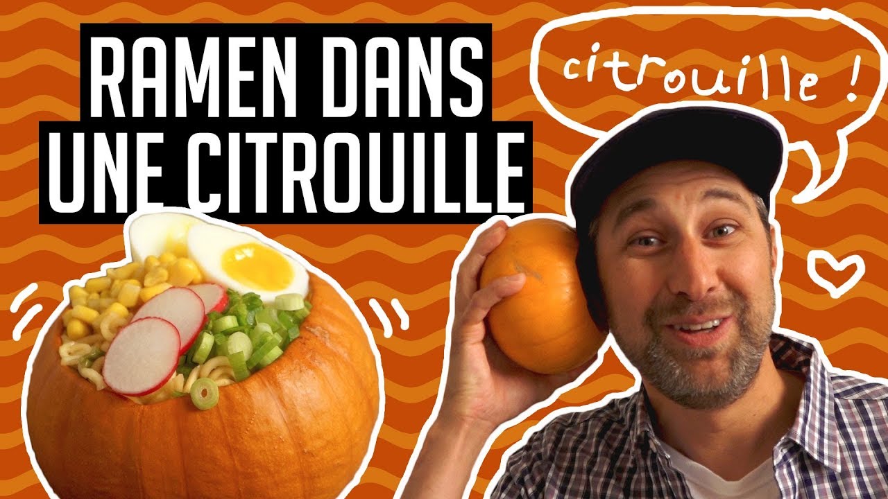 Bol de ramen dans une citrouille 🎃