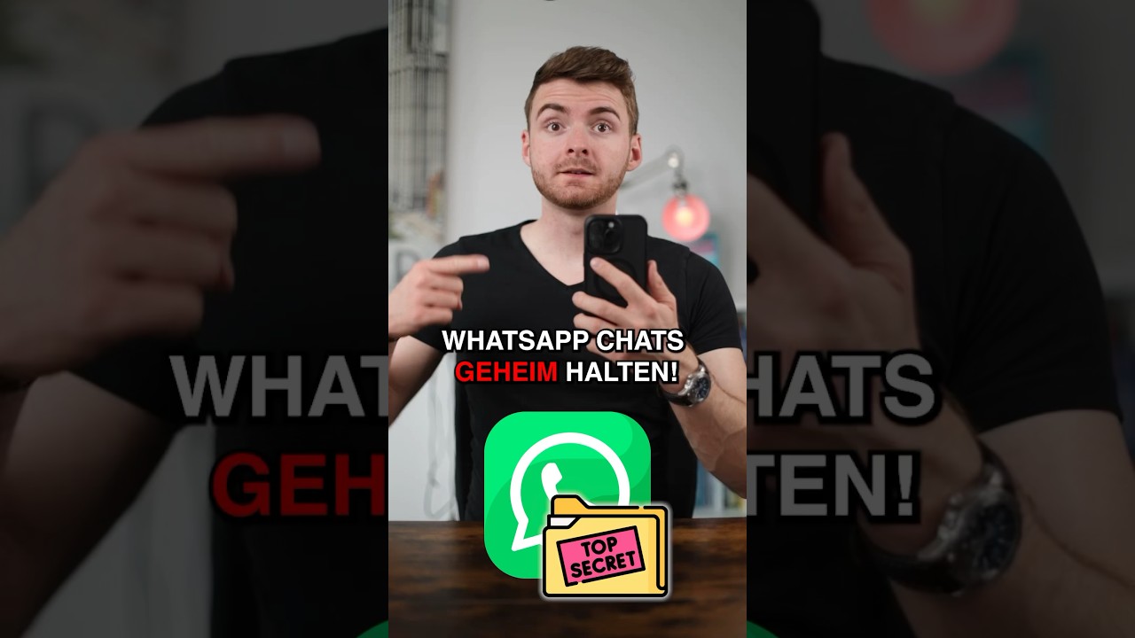 WhatsApp Chats komplett verstecken. So geht&rsquo;s #whatsapp #chat #techhacks