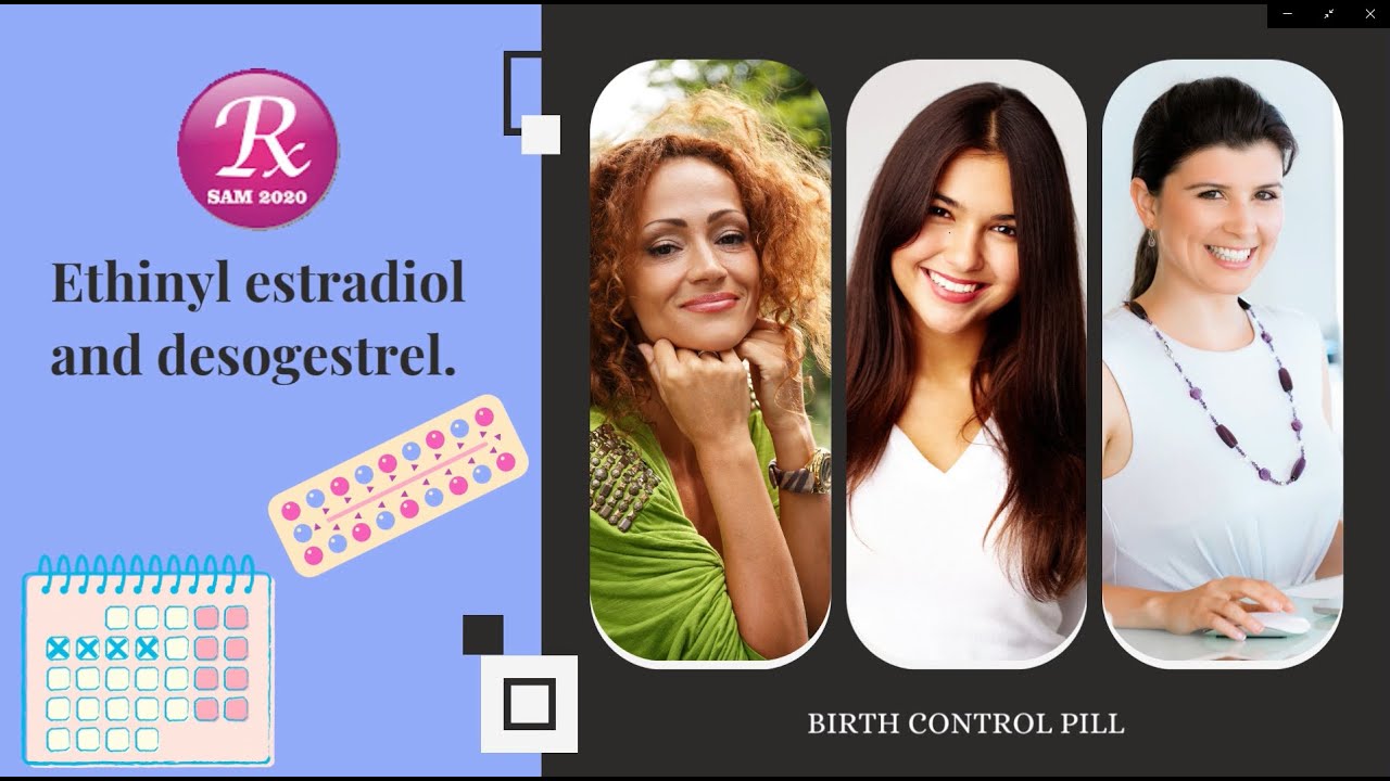 Ethinyl estradiol and Desogestrel: Oral contraceptive pills.(Apri, Desogen)