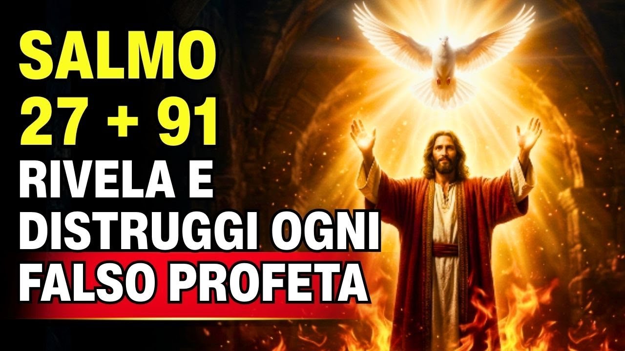 🔥 Salmo 27 + 91 Oggi: Dio RIVELA e DISTRUGGE Chi Usa il Tuo Nome Per Fare il Male