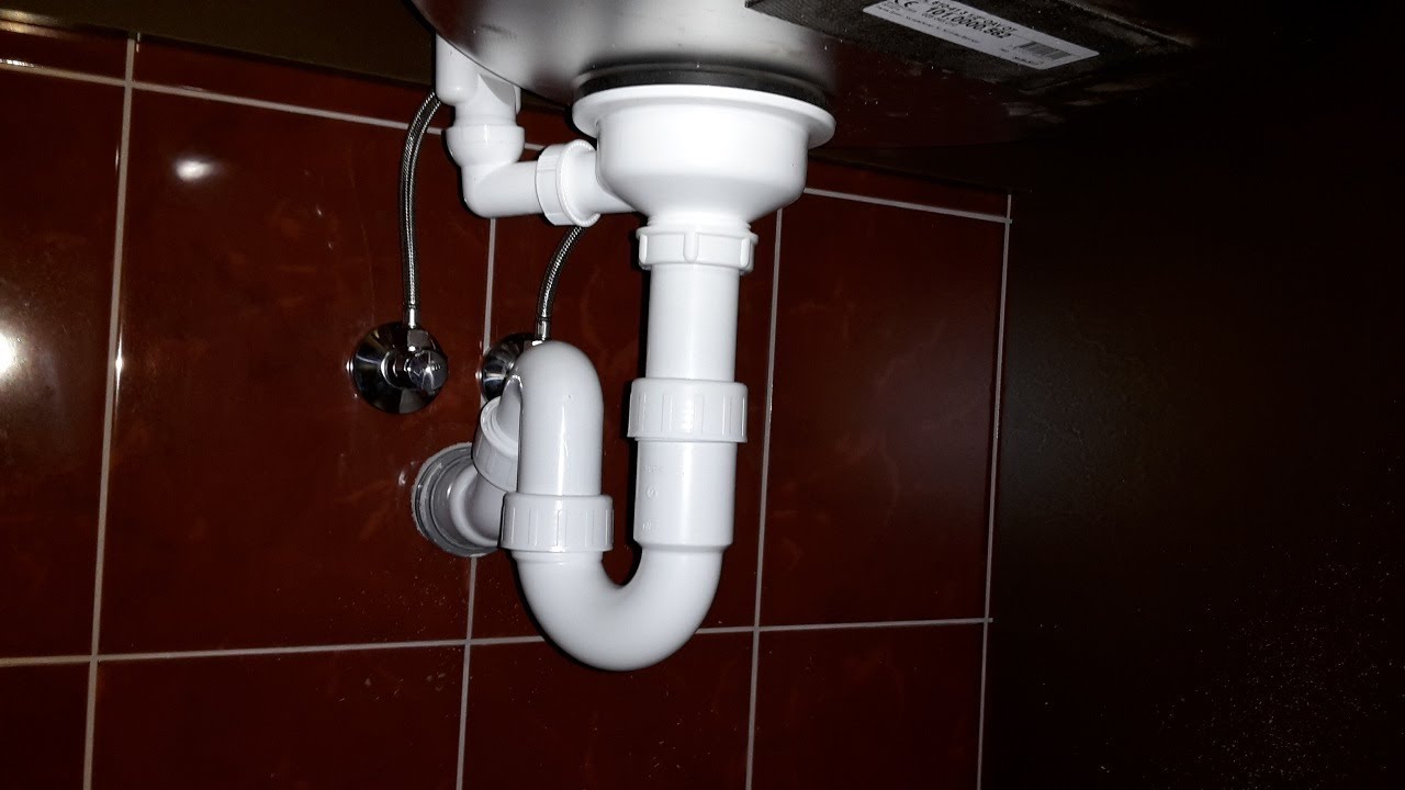 How To Install Drain Pipes On a Kitchen Sink