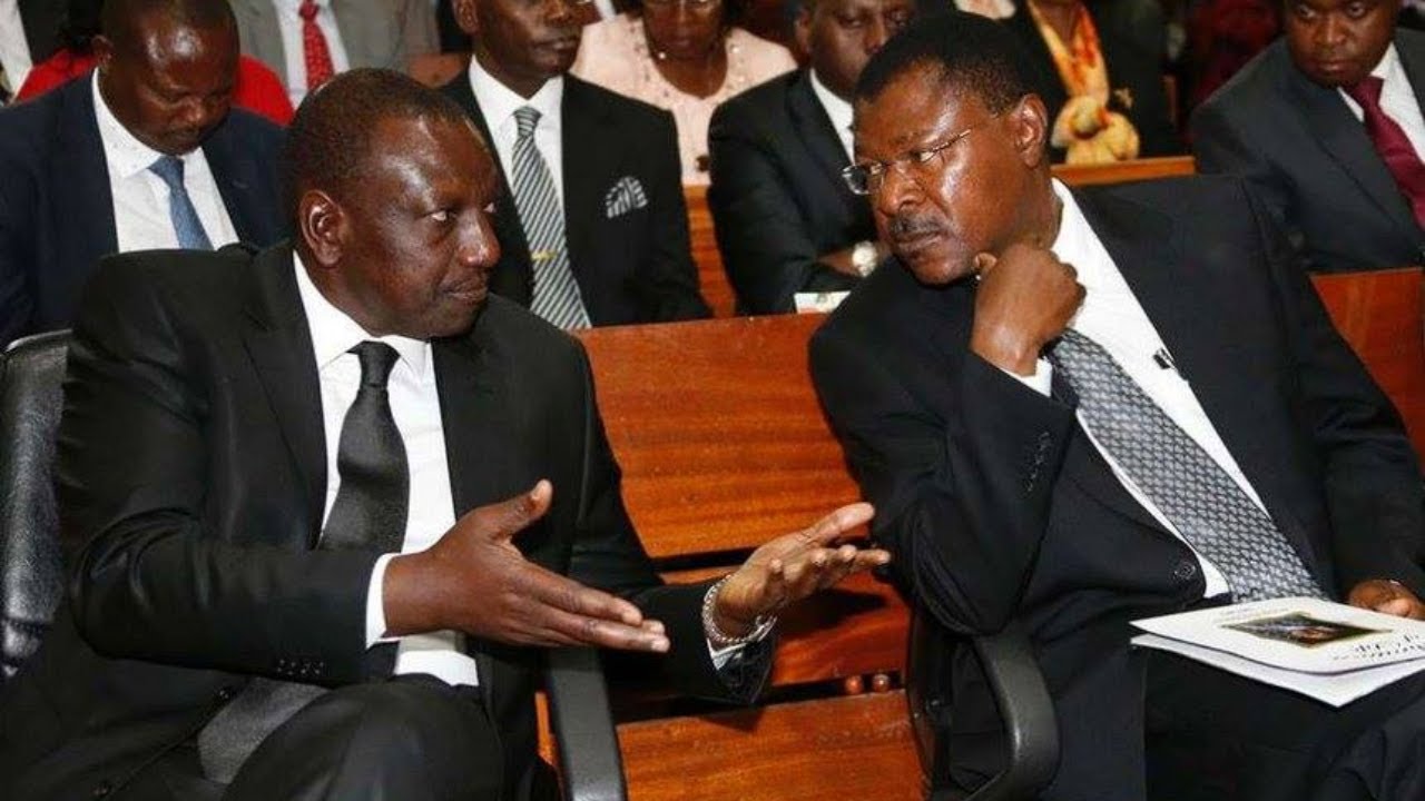 LIVE; PRESIDENT RUTO AND OTHER LEADERS ATTENDING THE BURIAL OF SPEAKER WETANGULA'S MOTHER IN BUNGOMA