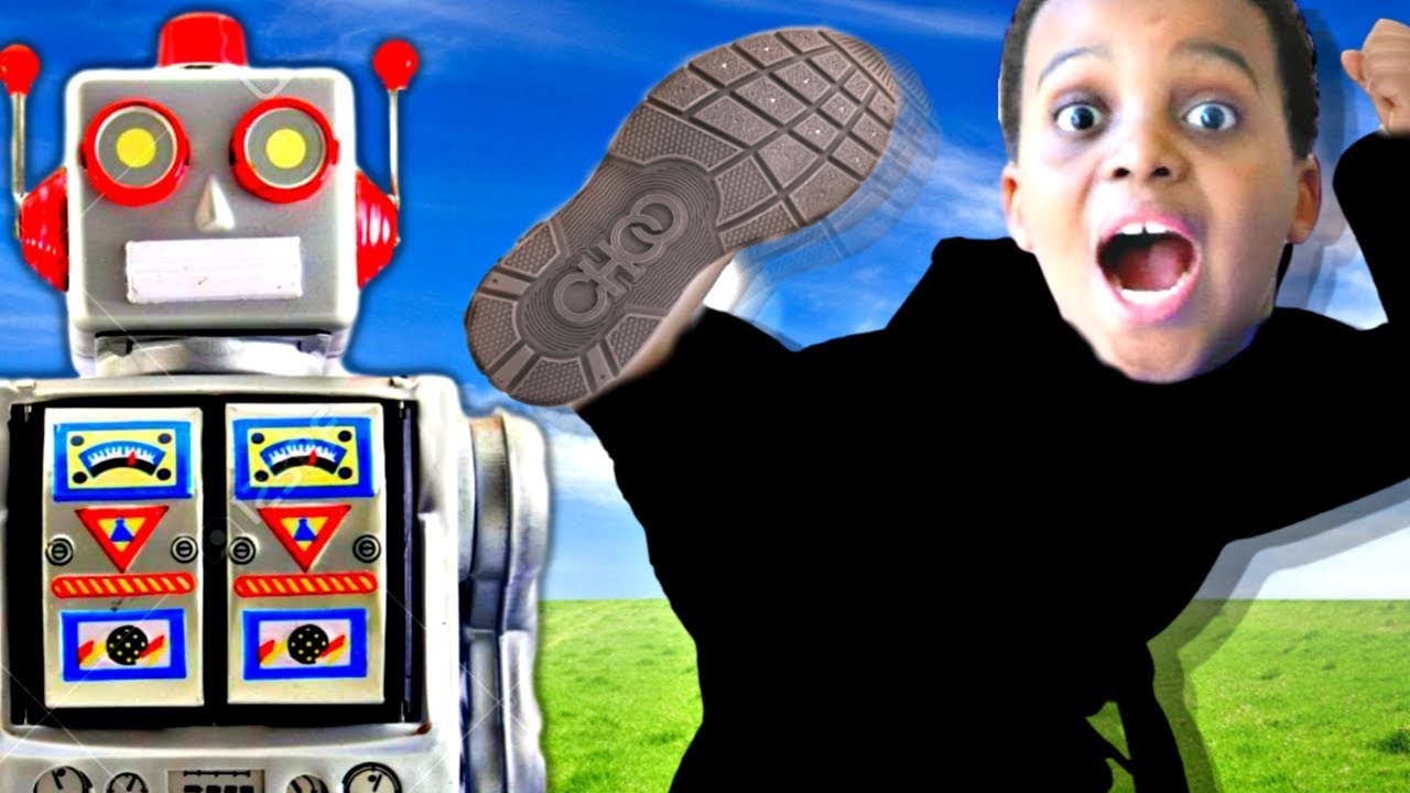 TWIN ROBOT vs Shiloh and Shasha - Onyx Kids