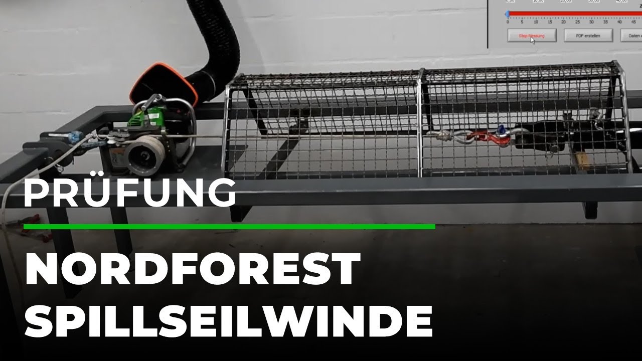 Prüfung: Spillseilwinde auf dem Prüfstand | GRUBE.DE