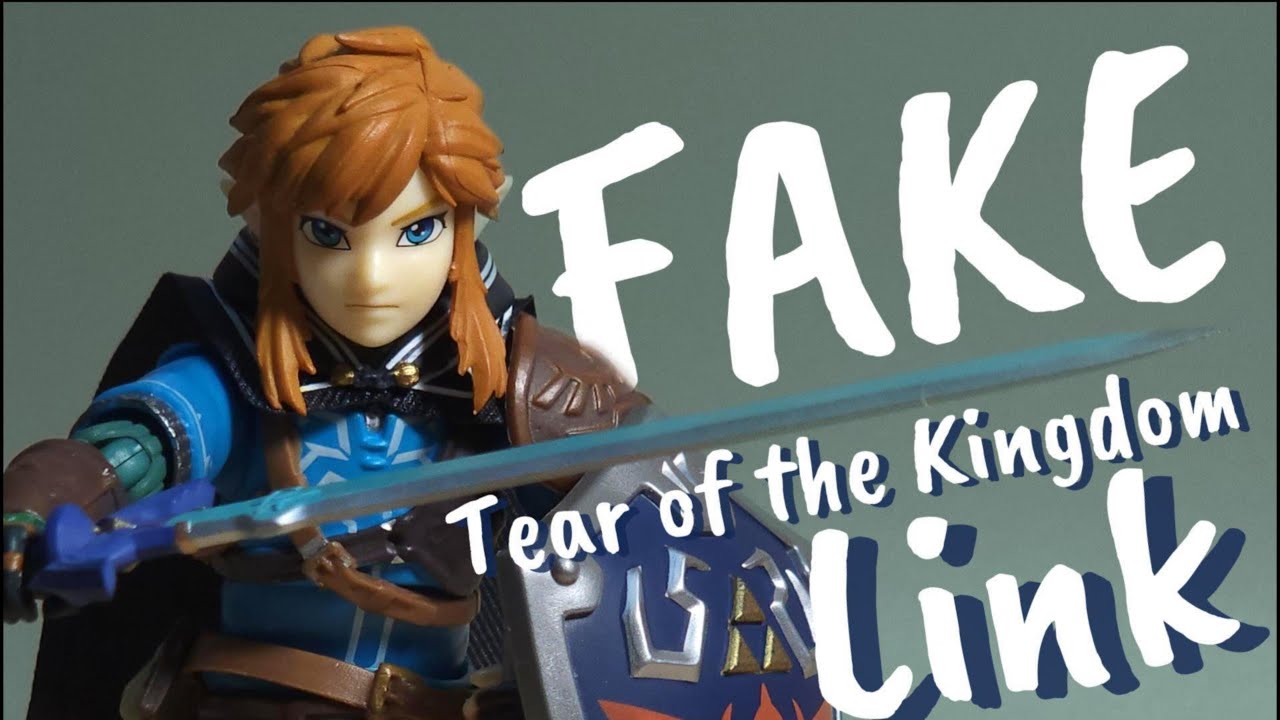 This is Fake but Surprisingly Good | Unboxing and Fixing the Bootleg Figma Link Tear of the Kingdom