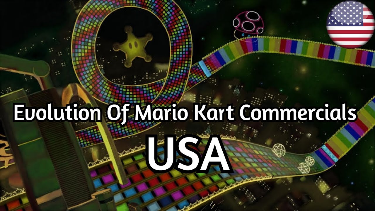 Evolution Of Mario Kart Commercials (USA)