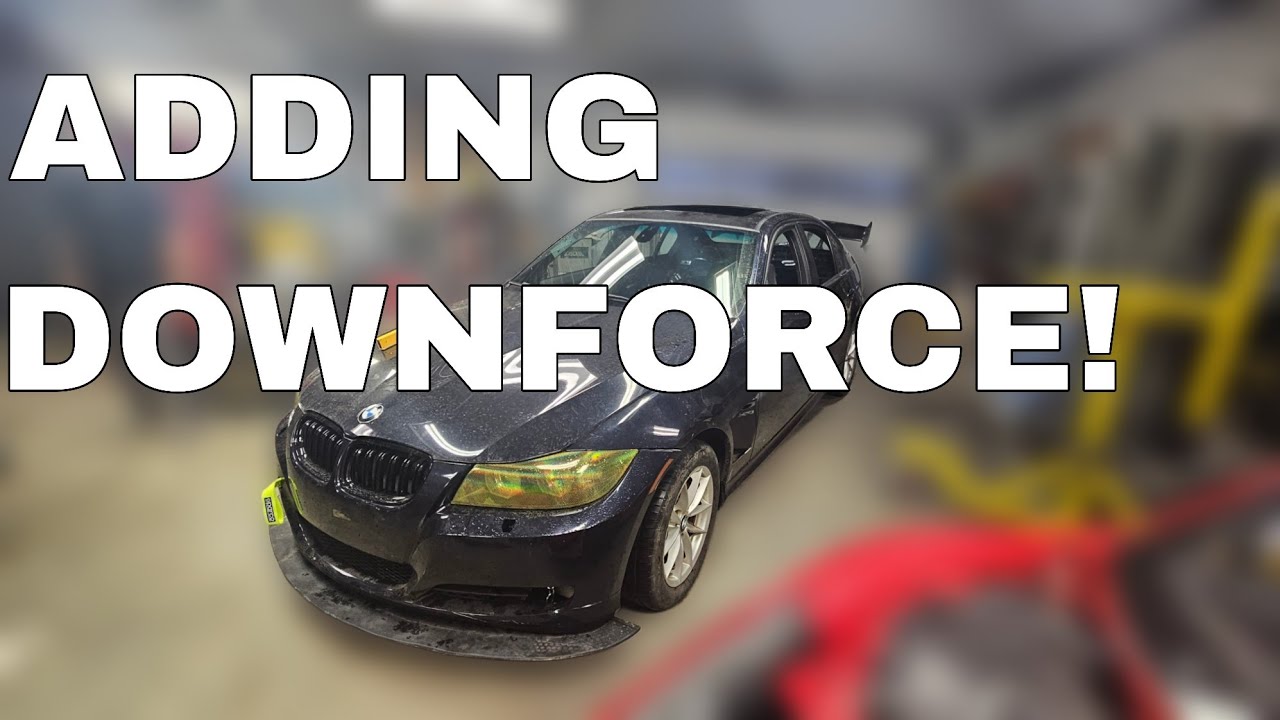 Starting the Aero on the GLTC BMW E90! | DS Racing |