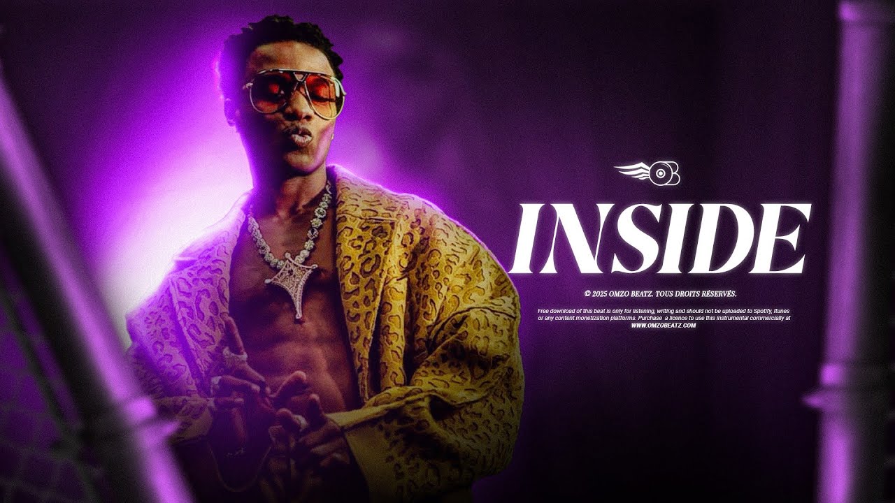 Afrobeat Instrumental 2025 | Wizkid x Oxlade Type Beat – “INSIDE” | Chill Afro Type Beat