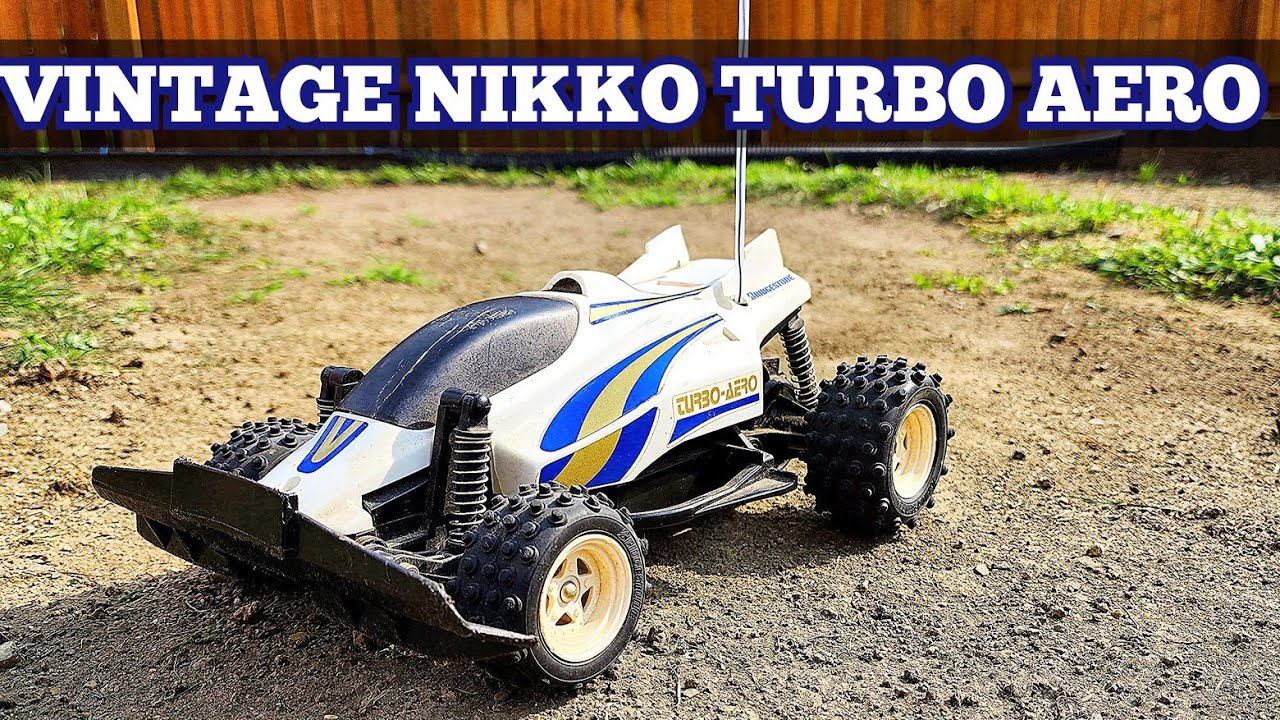 Vintage Nikko Turbo Aero on the track