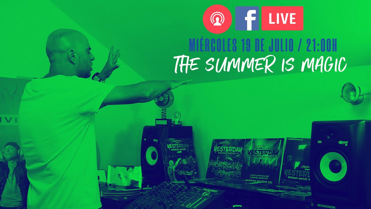 Chumi Dj presenta Facebook Live Julio 2023