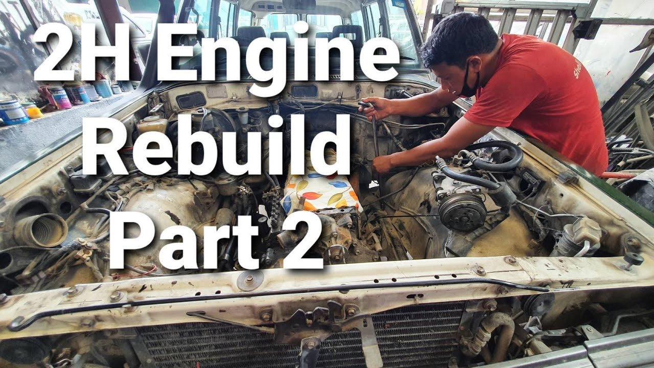 Toyota 2H Engine Rebuild Part 2