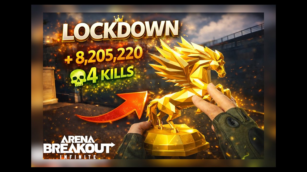 8M LOCKDOWN AIRPORT RAID | Arena Breakout: Infinite Lockdown Airport