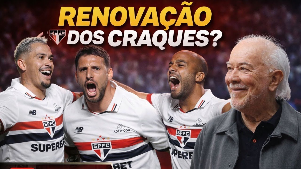 EXCLUSIVO! RENOVAÇÕES DE LUCIANO, CALLERI E LUCAS MOURA EM PAUTA  E ÚLTIMAS NOTÍCIAS DO SÃO PAULO!