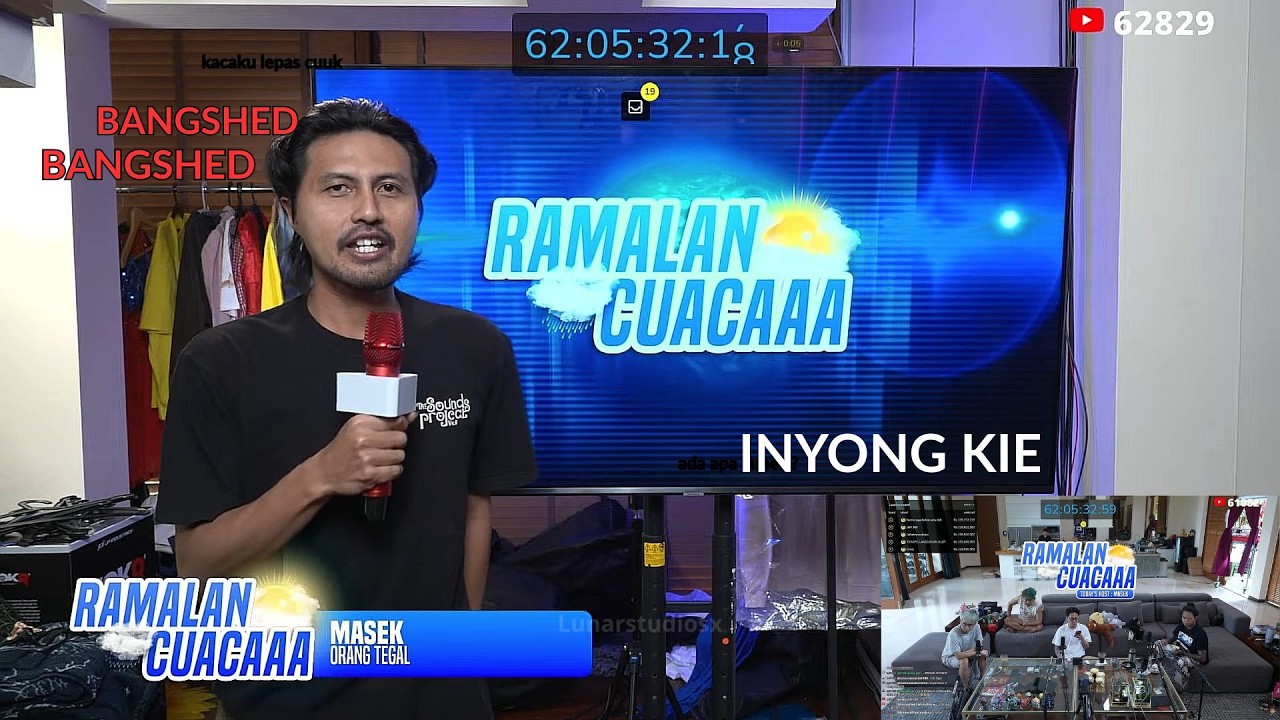 Ramalan cuaca versi ngapak, kota inyong kie #marapthon #marapthons3 #ngapak #viral #ybrap