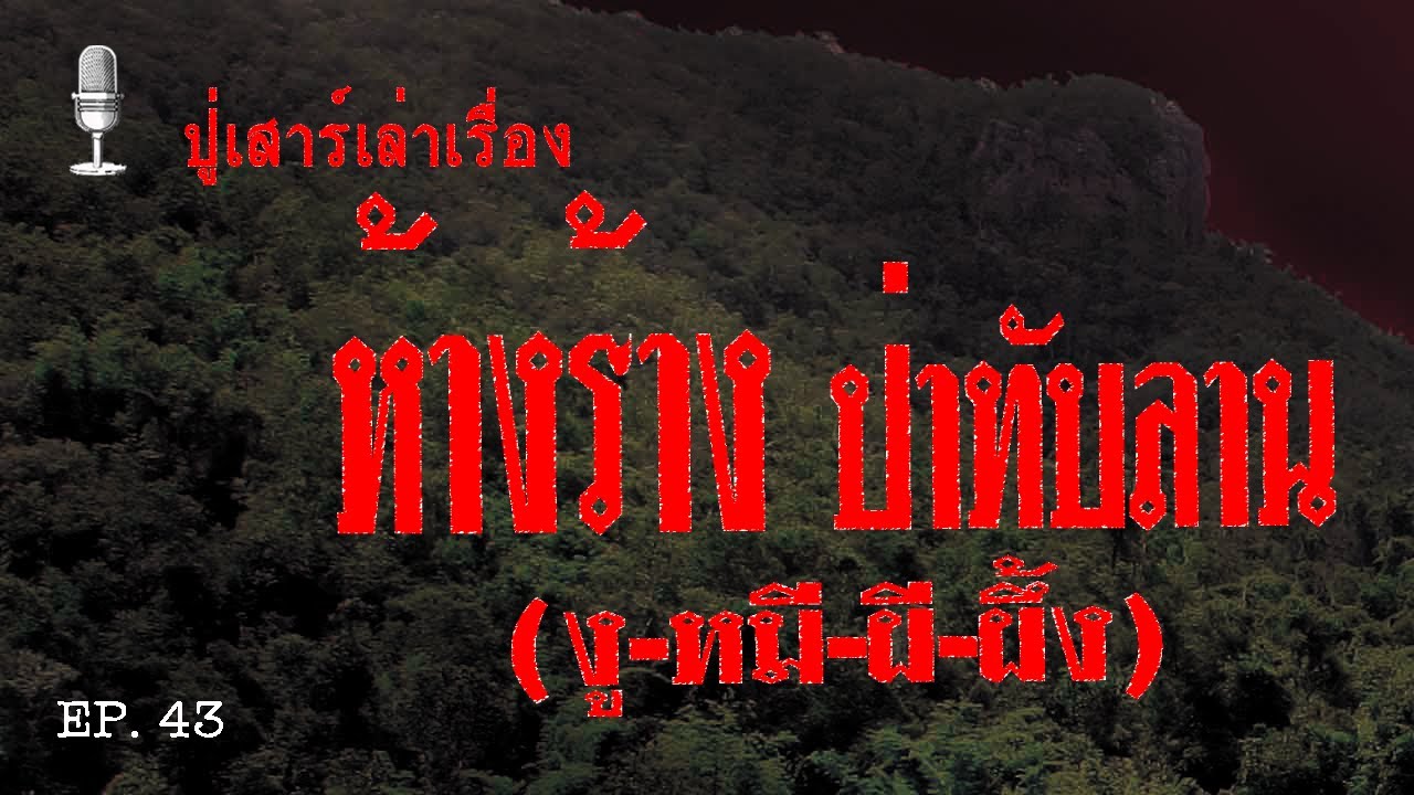 ห้างร้าง ป่าทับลาน (งู-หมี-ผี-ผึ้ง) เรื่องเล่าจากปู่เสาร์ EP. 43