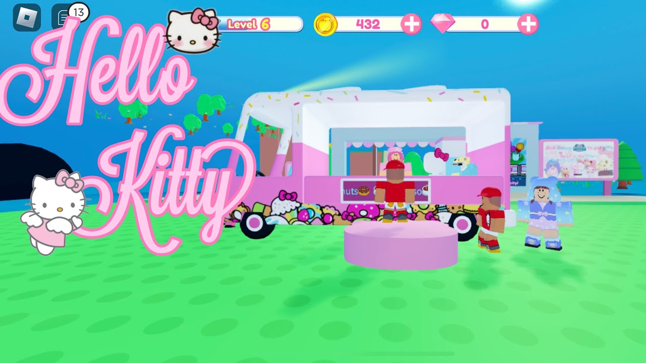 Hello kitty with a roblox S12 part 5 |Angelbunny
