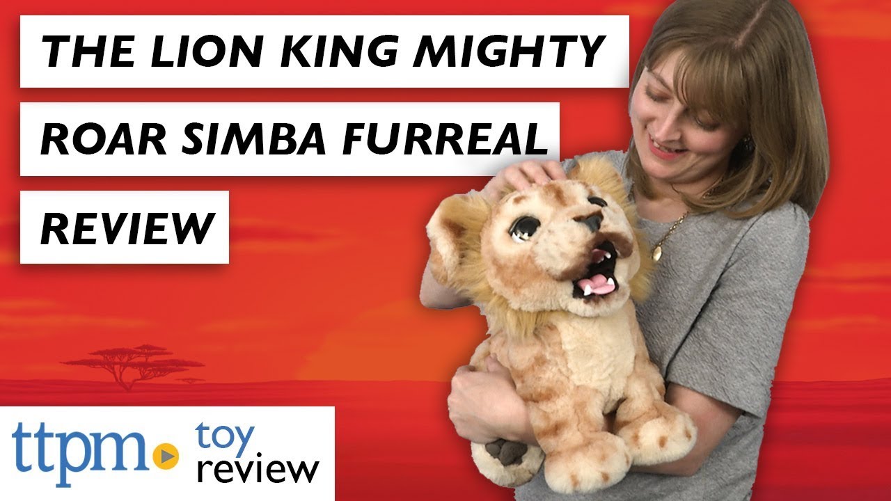 First Look at FurReal Disney The Lion King Mighty Roar Simba from Hasbro