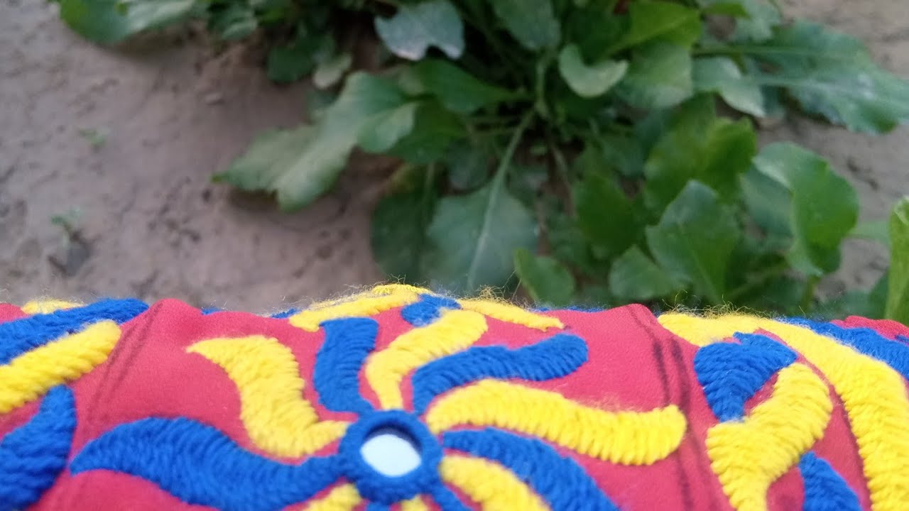 balochi doch | balochi embrodry | how to make gole kanch by Zohha Khalid