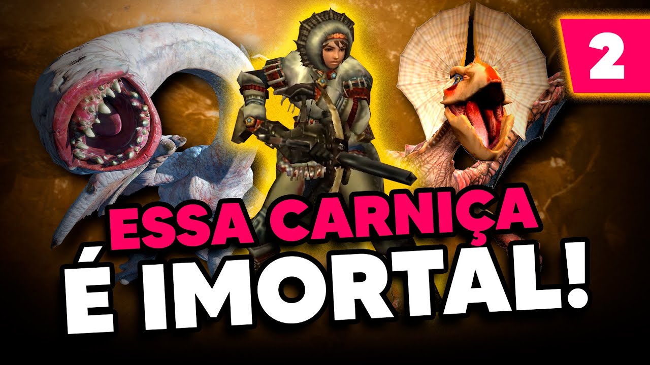 ELE NÃO MORRE NUNCA! A GRANDE BATALHA CONTRA KUT-KU E KHEZU! Ep.2 - Monster Hunter Freedom Unite
