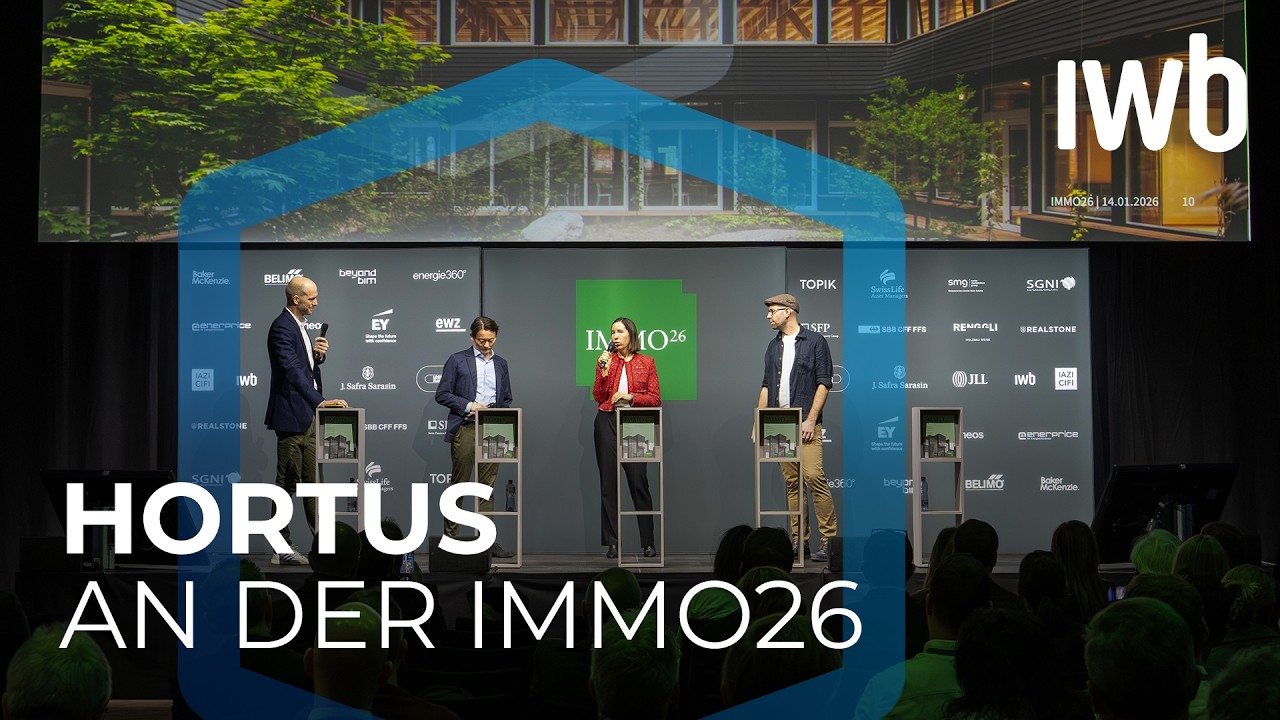 HORTUS auf der IMMO26 - Nachhaltiges Bauen neu gedacht