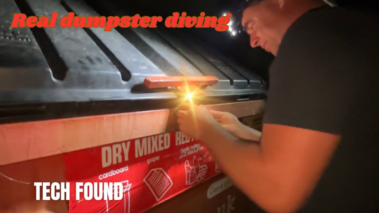 DUMPSTER DIVING ADVENTURE UK