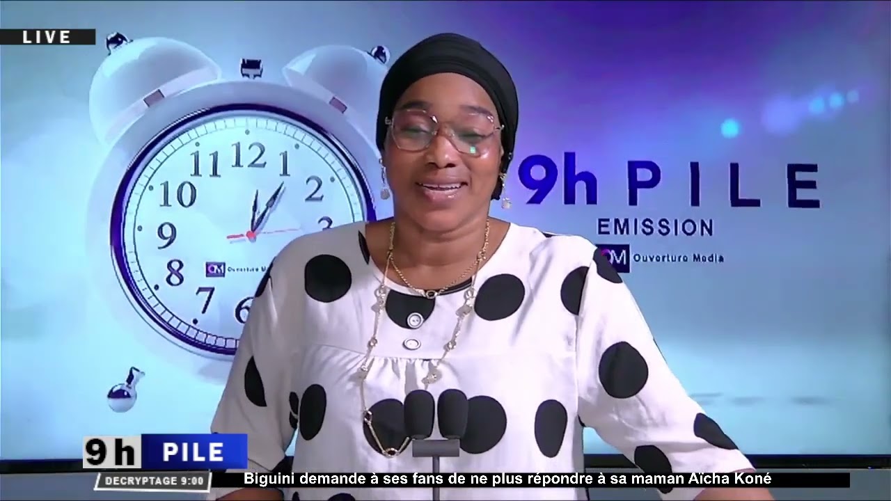 OM TV : #9hp/ Biguini demande à ses fans de ne plus répondre à sa maman Aïcha Koné