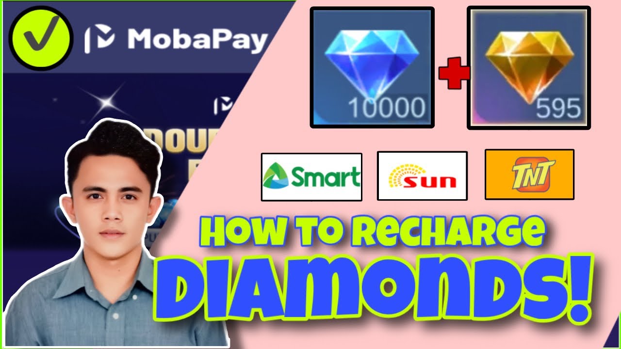 PAANO MAG RECHARGE NG DIAMONDS SA ML GAMIT ANG LOAD STEP BY STEP GUIDE MOBAPAY