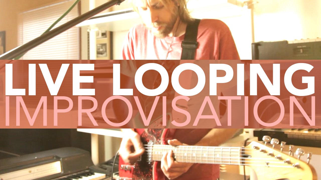 Live Looping Improvisation - State Shirt - At the Playground