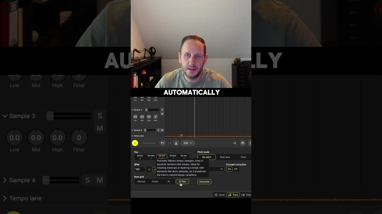 How I warp my tracks in seconds, using @djstudioapp