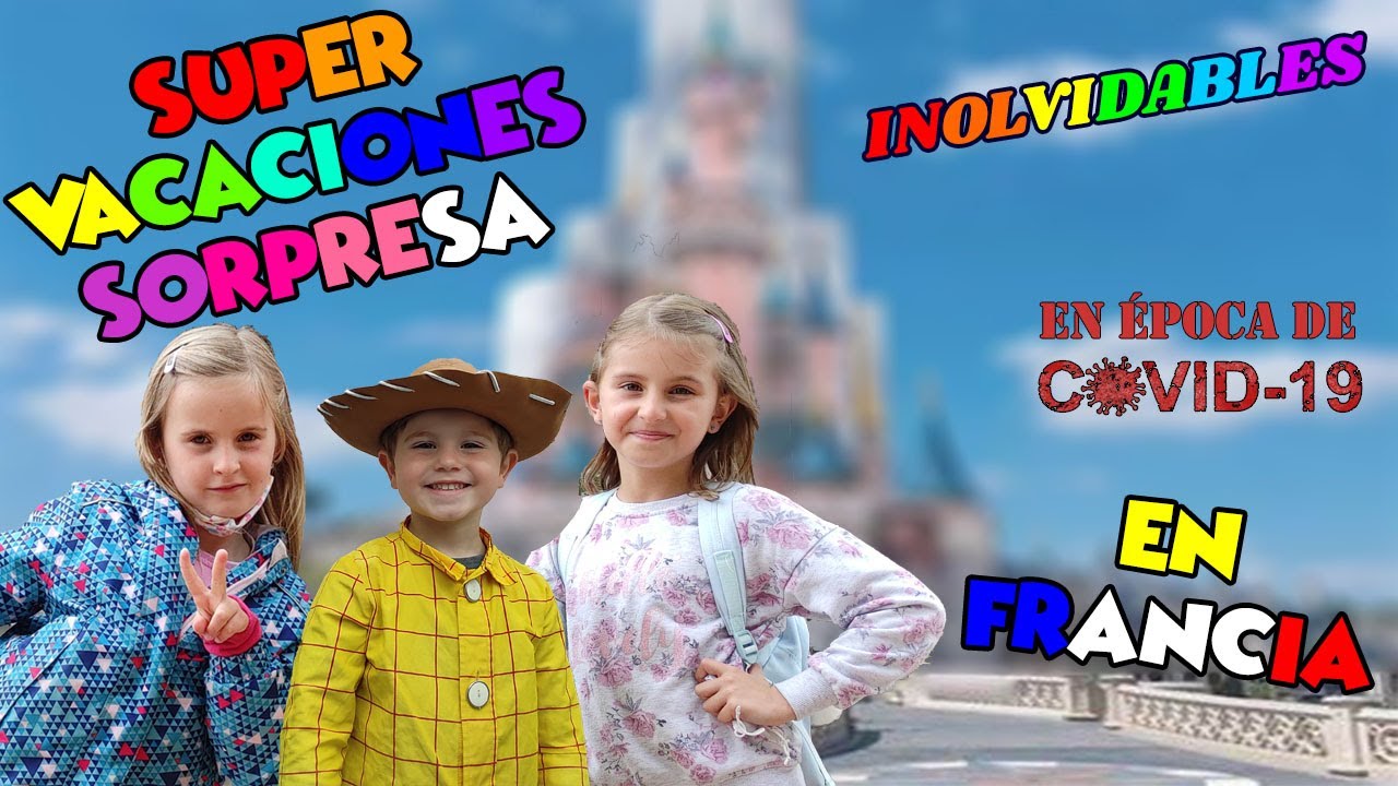 🎠 Mejores VACACIONES SORPRESA en FAMILIA 🏰