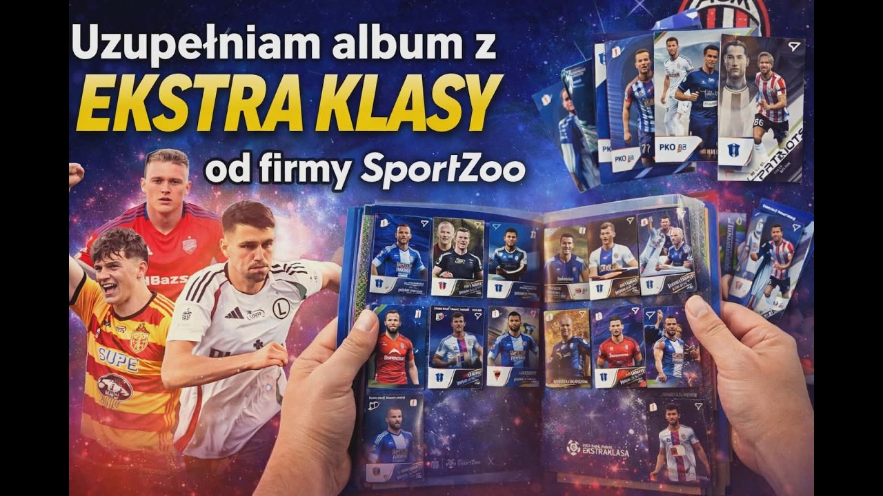 PKO BP EKSTRAKLASA 25/26 - UZUPEŁNIAM ALBUM KOLEJNYMI KARTAMI - DO KOMPLETU BRAKUJE W SUMIE 8 KART!!