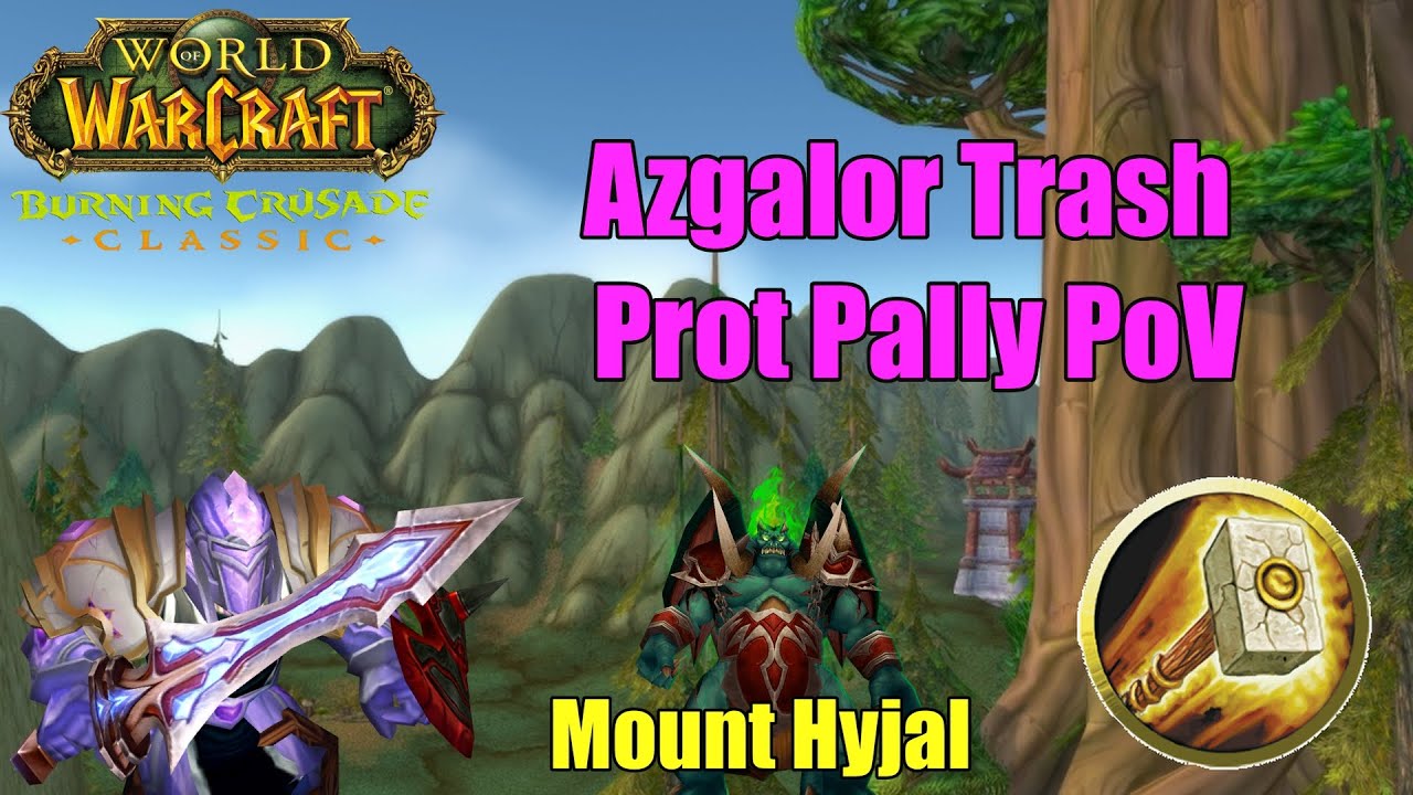 Azgalor Trash - Mount Hyjal (Final 8 Waves) | TBC Classic Phase 3