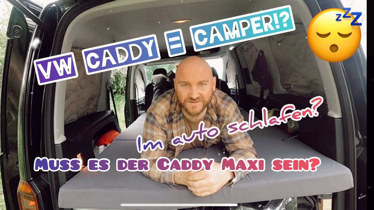 MICRO CAMPER VAN - DER VW CADDY IV 🚙 ZUM DIY - MINICAMPER IN WENIGEN MINUTEN!⛺️
