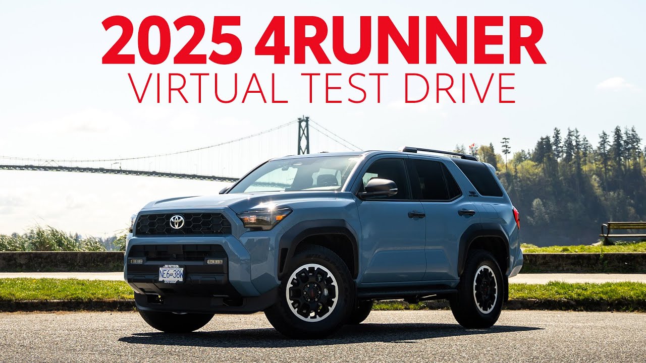 2025 Toyota 4Runner TRD Off-Road Premium Walkaround and Virtual Test Drive