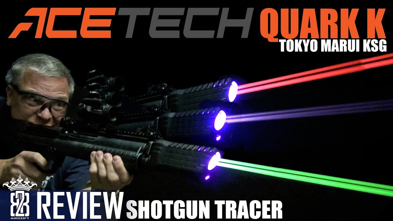 Acetech Quark-K Shotgun Tracer für Marui KSG | Airsoft Review Deutsch